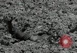 Image of US Marines firning Browning M1919 machine gun Okinawa Ryukyu Islands, 1945, second 15 stock footage video 65675074419