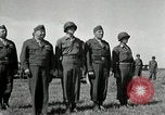Standbild Commanding-General der 7 Armee Darmstadt Deutschland, 1945, aus Sekunde 51 historischem Filmmaterial Videoclip 65675074432