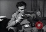 Image of Philosopher and author Aldous Huxley Los Angeles California USA, 1944, second 30 stock footage video 65675074448