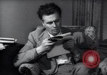Image of Philosopher and author Aldous Huxley Los Angeles California USA, 1944, second 31 stock footage video 65675074448
