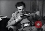Image of Philosopher and author Aldous Huxley Los Angeles California USA, 1944, second 37 stock footage video 65675074448