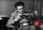 Image of Philosopher and author Aldous Huxley Los Angeles California USA, 1944, second 38 stock footage video 65675074448