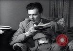 Image of Philosopher and author Aldous Huxley Los Angeles California USA, 1944, second 43 stock footage video 65675074448