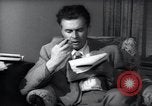 Image of Philosopher and author Aldous Huxley Los Angeles California USA, 1944, second 46 stock footage video 65675074448