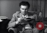 Image of Philosopher and author Aldous Huxley Los Angeles California USA, 1944, second 51 stock footage video 65675074448