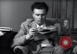 Image of Philosopher and author Aldous Huxley Los Angeles California USA, 1944, second 53 stock footage video 65675074448