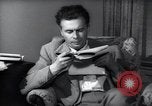 Image of Philosopher and author Aldous Huxley Los Angeles California USA, 1944, second 55 stock footage video 65675074448