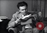 Image of Philosopher and author Aldous Huxley Los Angeles California USA, 1944, second 59 stock footage video 65675074448