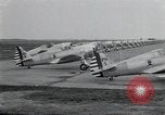 Standbild Curtiss P-36 Langley Field Virginia USA, 1939, aus Sekunde 12 historischem Filmmaterial Videoclip 65675074457