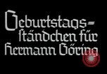 Standbild Hermann Göring München Deutschland, 1937, aus Sekunde 3 historischem Filmmaterial Videoclip 65675074463