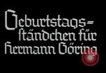Standbild Hermann Göring München Deutschland, 1937, aus Sekunde 4 historischem Filmmaterial Videoclip 65675074463