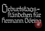 Standbild Hermann Göring München Deutschland, 1937, aus Sekunde 5 historischem Filmmaterial Videoclip 65675074463