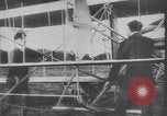 Image of Theodore Roosevelt flying with Wright pilot Archibald Hoxsey United States USA, 1910, second 3 stock footage video 65675074471