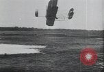 Image of Theodore Roosevelt flying with Wright pilot Archibald Hoxsey United States USA, 1910, second 17 stock footage video 65675074471