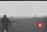 Image of Theodore Roosevelt flying with Wright pilot Archibald Hoxsey United States USA, 1910, second 21 stock footage video 65675074471
