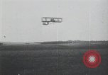 Image of Theodore Roosevelt flying with Wright pilot Archibald Hoxsey United States USA, 1910, second 28 stock footage video 65675074471