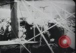 Image of Theodore Roosevelt flying with Wright pilot Archibald Hoxsey United States USA, 1910, second 31 stock footage video 65675074471