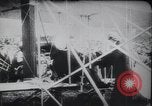 Image of Theodore Roosevelt flying with Wright pilot Archibald Hoxsey United States USA, 1910, second 34 stock footage video 65675074471