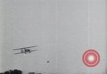Image of Theodore Roosevelt flying with Wright pilot Archibald Hoxsey United States USA, 1910, second 40 stock footage video 65675074471