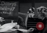 Image of Walt Disney answers request for Mickey Mouse endorsement Los Angeles California USA, 1937, second 4 stock footage video 65675074476