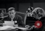 Image of Walt Disney answers request for Mickey Mouse endorsement Los Angeles California USA, 1937, second 45 stock footage video 65675074476
