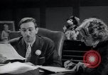 Image of Walt Disney answers request for Mickey Mouse endorsement Los Angeles California USA, 1937, second 50 stock footage video 65675074476