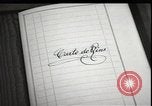 Image of wine menu New York United States USA, 1946, second 62 stock footage video 65675074487