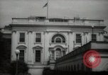 Standbild Weiße Haus Washington DC USA, 1942, aus Sekunde 20 historischem Filmmaterial Videoclip 65675074513