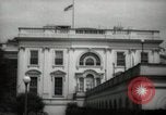 Standbild Weiße Haus Washington DC USA, 1942, aus Sekunde 22 historischem Filmmaterial Videoclip 65675074513