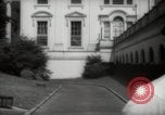 Standbild Weiße Haus Washington DC USA, 1942, aus Sekunde 52 historischem Filmmaterial Videoclip 65675074513