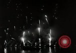 Image of Fireworks at Harvard tercentenary Cambridge Massachusetts USA, 1936, second 52 stock footage video 65675074544