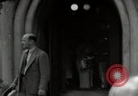 Image of Franklin Roosevelt attends Rohde marriage to Owen Hyde Park New York USA, 1936, second 11 stock footage video 65675074550