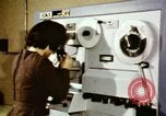 Image of User of early computers by American government workers United States USA, 1968, second 4 stock footage video 65675074553