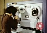 Image of User of early computers by American government workers United States USA, 1968, second 5 stock footage video 65675074553