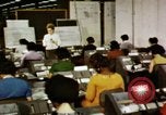 Image of User of early computers by American government workers United States USA, 1968, second 14 stock footage video 65675074553