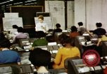 Image of User of early computers by American government workers United States USA, 1968, second 16 stock footage video 65675074553