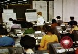 Image of User of early computers by American government workers United States USA, 1968, second 19 stock footage video 65675074553
