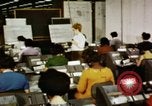 Image of User of early computers by American government workers United States USA, 1968, second 20 stock footage video 65675074553