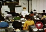 Image of User of early computers by American government workers United States USA, 1968, second 24 stock footage video 65675074553