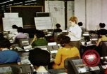 Image of User of early computers by American government workers United States USA, 1968, second 26 stock footage video 65675074553
