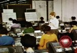 Image of User of early computers by American government workers United States USA, 1968, second 27 stock footage video 65675074553