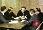 Image of User of early computers by American government workers United States USA, 1968, second 43 stock footage video 65675074553