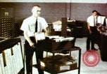 Image of User of early computers by American government workers United States USA, 1968, second 57 stock footage video 65675074553