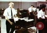 Image of User of early computers by American government workers United States USA, 1968, second 58 stock footage video 65675074553