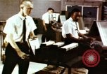 Image of User of early computers by American government workers United States USA, 1968, second 59 stock footage video 65675074553