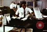 Image of User of early computers by American government workers United States USA, 1968, second 61 stock footage video 65675074553