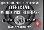 Standbild USA Officer Pazifik, 1945, aus Sekunde 34 historischem Filmmaterial Videoclip 65675074561