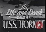 Image of Building and launching USS Hornet CV-8 Washington DC USA, 1942, second 20 stock footage video 65675074562