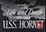 Image of Building and launching USS Hornet CV-8 Washington DC USA, 1942, second 22 stock footage video 65675074562