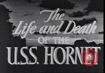 Image of Building and launching USS Hornet CV-8 Washington DC USA, 1942, second 23 stock footage video 65675074562
